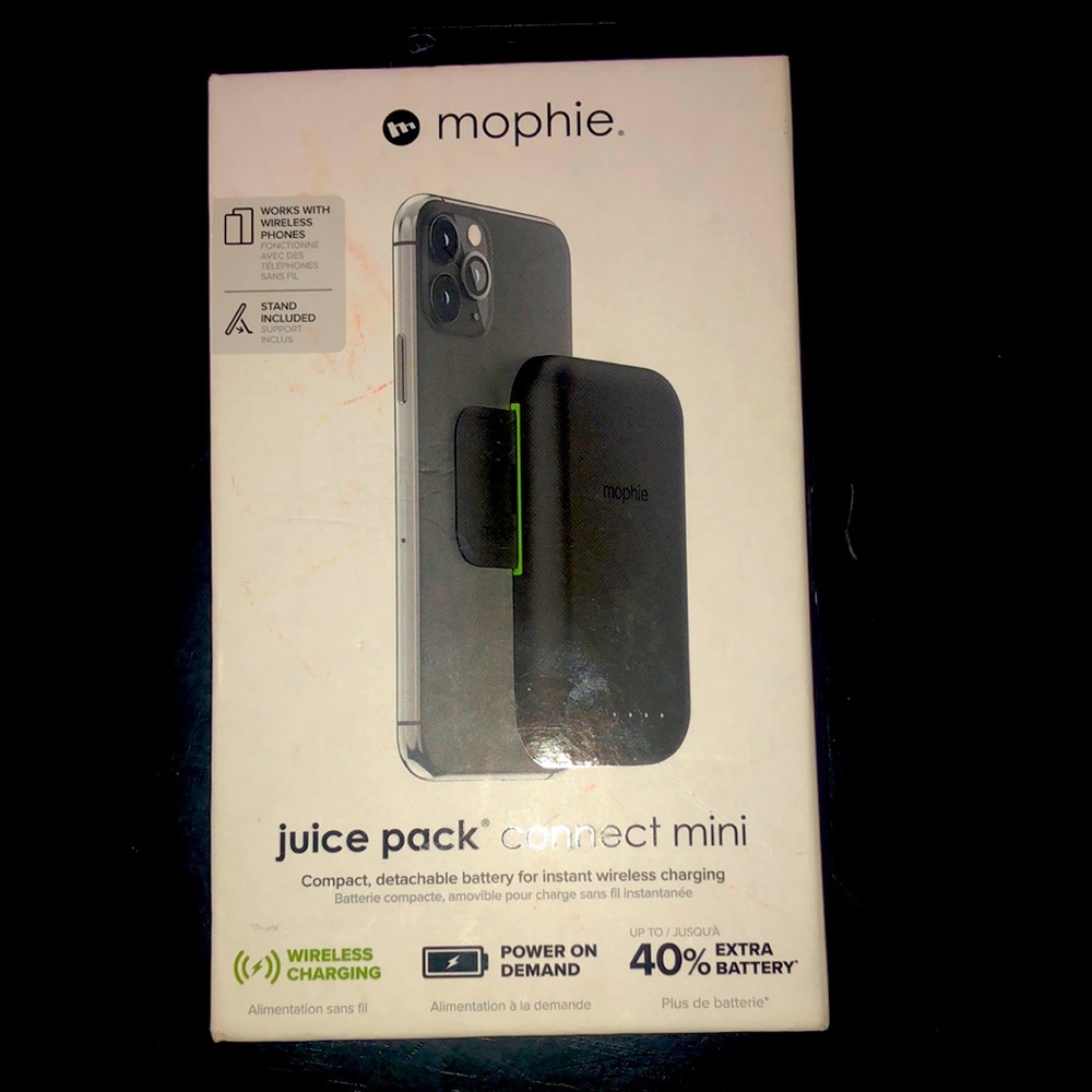 Mophie juice Pack charger connect mini